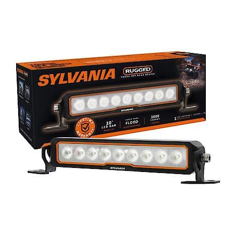 Rugged 10 Inch LED Light Bar - Flood