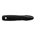 Gloss Black Abs Plastic, With Driver Side Keyhole/Without Passenger Side Keyhole