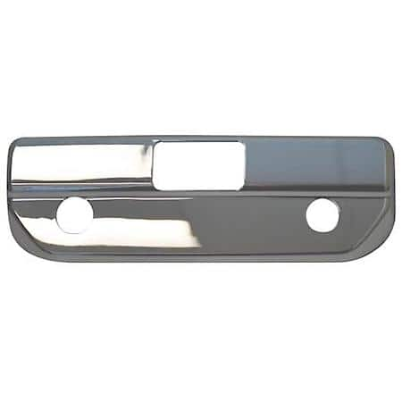 Chrome Plated, ABS Plastic, With Tailgate Handle Trim, With Keyhole