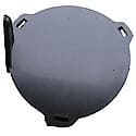 Passenger Side Fog Light Cover, Matte-Black