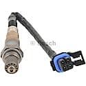 Oxygen Sensor: 4 Wire, 10.2" Long, Heated, Exact Fit