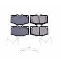 Z17 Low-Dust Ceramic Brake Pads with Hardware