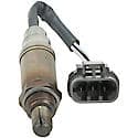 Oxygen Sensor: 3 Wire, 8.66" Long, Heated, Exact Fit