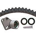 Timing Belt Tensioner Kit: W/ Belt, Camshaft BT, Seals & Lubricant, 3 Pieces