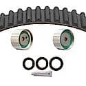 Timing Belt Tensioner Kit: W Belt, Camshaft BT, 3 Idlers, Seals & Lubricant, 5 Pieces