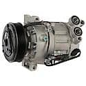 New Compressor with Clutch, York-Diesel Kiki-Zexel-Seltec DCS17E