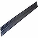 Direct-Fit, Full Steel Door Strip, Black, Rear Door Kit, Left Or Right