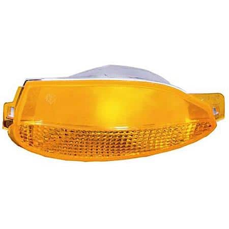 New Standard Replacement Driver Side Front Parking/Signal Light Lens And Housing, In The Bumper