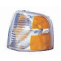 New CAPA Certified Standard Replacement Driver Side Front Parking/Signal Light Lens And Housing