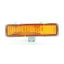 New Standard Replacement Driver Side Front Parking/Signal Light Assembly, In The Bumper