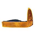 New CAPA Certified Standard Replacement Driver Side Signal/Park Light Lens And Housing, Amber