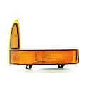 New Economy Replacement Passenger Side Signal/Park Light Lens And Housing, Amber