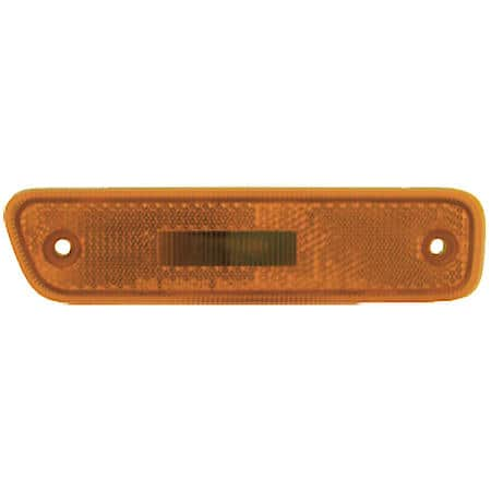 New Standard Replacement Passenger Side Front Lower Side Marker Light Assembly, In Bumper