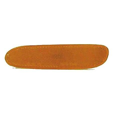 New Economy Replacement Driver Side Front Side Marker Light Lens, Amber