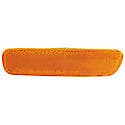 New CAPA Certified Standard Replacement Driver Side Front Side Marker Light Assembly, Amber Lens