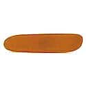 New Economy Replacement Driver Side Front Side Marker Light Lens, Amber