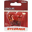 7442NA Long Life: Amber Mini Bulb, Standard Performance, 2 Pack