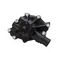 Water Pump Ford 5.0 V8 Reverse Rotation in Black Finish