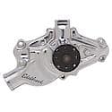 Water Pump for Small-Block 1971-82 Corvettes in Polished Finish (Short)