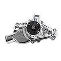 Water Pump for Small-Block Chevy Street Rods in Polished Finish