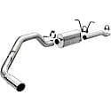 Street Series Cat-Back Exhaust System: Polished Tips, Stainless Steel, Designed for Power and Sound