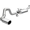 Street Series Cat-Back Exhaust System: Polished Tips, Stainless Steel, Designed for Power and Sound