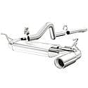 Street Series Cat-Back Exhaust System: Polished Tips, Stainless Steel, Designed for Power and Sound