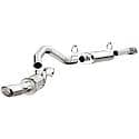 Street Series Cat-Back Exhaust System: Polished Tips, Stainless Steel, Designed for Power and Sound