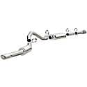 Street Series Cat-Back Exhaust System: Polished Tips, Stainless Steel, Designed for Power and Sound