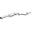 Touring Series Cat-Back Exhaust System: Polished Tips, Stainless Steel, Designed for Power and Sound