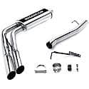 Street Series Cat-Back Exhaust System: Polished Tips, Stainless Steel, Designed for Power and Sound