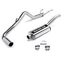 Street Series Cat-Back Exhaust System: Polished Tips, Stainless Steel, Designed for Power and Sound