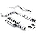 Street Series Cat-Back Exhaust System: Polished Tips, Stainless Steel, Designed for Power and Sound