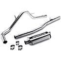 Street Series Cat-Back Exhaust System: Polished Tips, Stainless Steel, Designed for Power and Sound