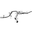 XL Series Cat-Back Exhaust System: Polished Tips, Stainless Steel, Designed for Power and Sound