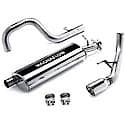 Street Series Cat-Back Exhaust System: Polished Tips, Stainless Steel, Designed for Power and Sound