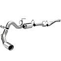 Performance Series Downpipe-Back Exhaust System: Polished Tips, Stainless Steel