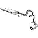 Street Series Cat-Back Exhaust System: Polished Tips, Stainless Steel, Designed for Power and Sound