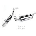 Street Series Cat-Back Exhaust System: Polished Tips, Stainless Steel, Designed for Power and Sound