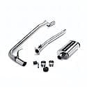 Street Series Cat-Back Exhaust System: Polished Tips, Stainless Steel, Designed for Power and Sound