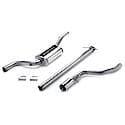 Street Series Cat-Back Exhaust System: Polished Tips, Stainless Steel, Designed for Power and Sound