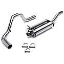 Street Series Cat-Back Exhaust System: Polished Tips, Stainless Steel, Designed for Power and Sound