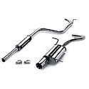 Street Series Cat-Back Exhaust System: Polished Tips, Stainless Steel, Designed for Power and Sound