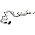 Street Series Cat-Back Exhaust System: Polished Tips, Stainless Steel, Designed for Power and Sound