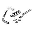 Street Series Cat-Back Exhaust System: Polished Tips, Stainless Steel, Designed for Power and Sound