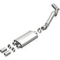 Street Series Cat-Back Exhaust System: Polished Tips, Stainless Steel, Designed for Power and Sound