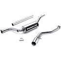 Street Series Cat-Back Exhaust System: Polished Tips, Stainless Steel, Designed for Power and Sound