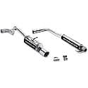 Street Series Cat-Back Exhaust System: Polished Tips, Stainless Steel, Designed for Power and Sound