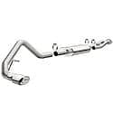 Street Series Cat-Back Exhaust System: Polished Tips, Stainless Steel, Designed for Power and Sound