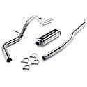 Street Series Cat-Back Exhaust System: Polished Tips, Stainless Steel, Designed for Power and Sound